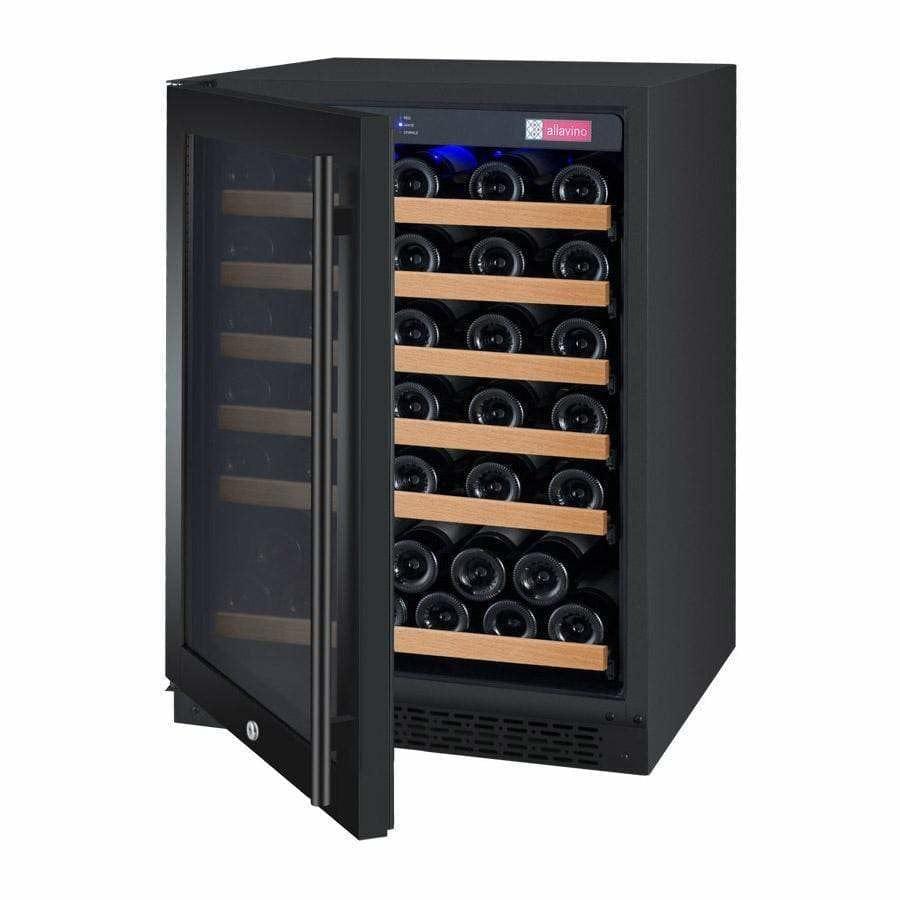 allavino-flexcount-56-bottle-single-zone-black-left-hinge-wine-fridge-vswr56-1bwln-wine-coolers-vswr56-1bwln-luxury-appliances-direct-40539039531254